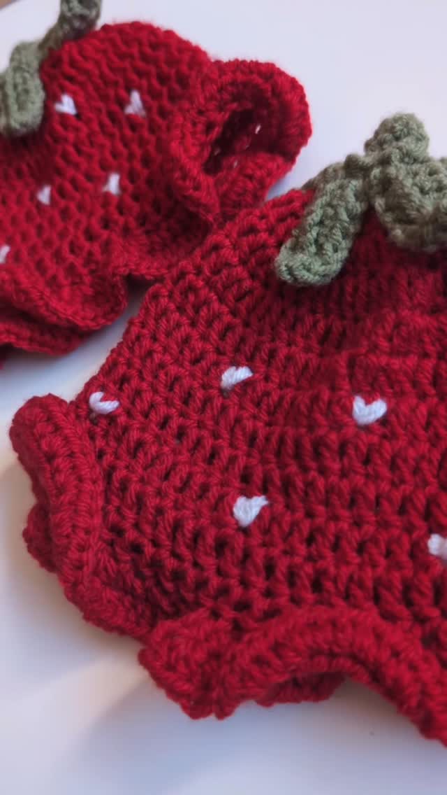 🍓 Picking the freshest in the patch 🍓

Our handmade crocheted strawberry hats are officially ripe 